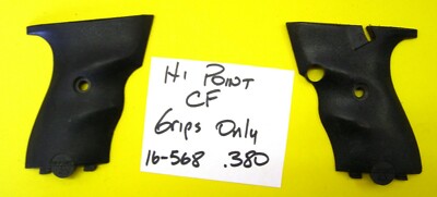 HI POINT MODEL CF 380 GRIP SET REMOVED FROM A WORKING PISTOL # 16-568