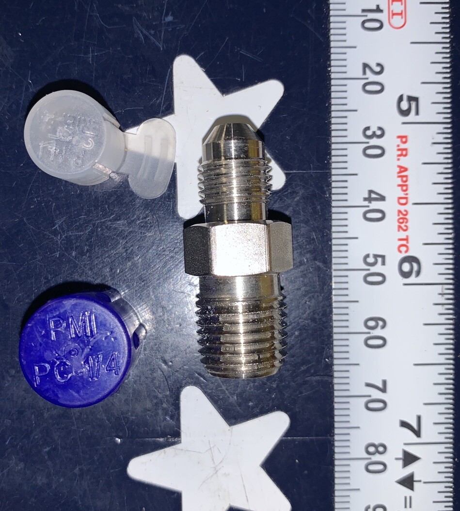 Threaded JIC Reducer | MJIC 3/8 in. x FJIC 1/4 in. - SS316 Threaded JIC Reducer | MJIC 3/8 in. x FJIC 1/4 in. - SS316
