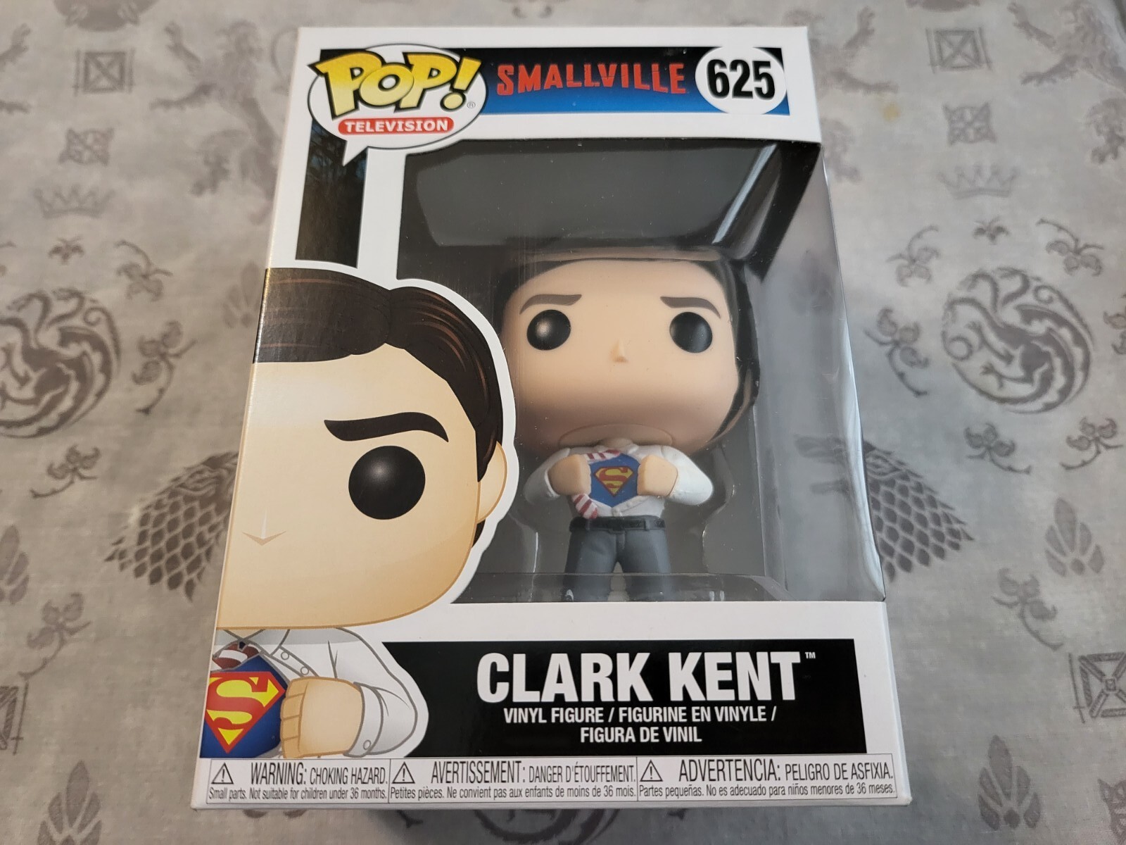 Funko Pop Vinyl Clark Kent #625 Smallville Figure
