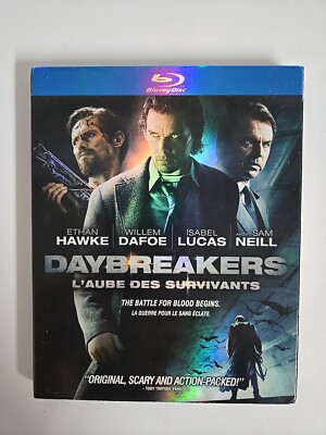 Daybreakers (Blu-ray, 2009) With Slipcover Ethan Hawke 