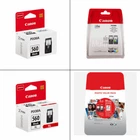 Canon PG560 PG560XL CL561 CL561XL Black Colour Ink Cartridges For PIXMA TS5350