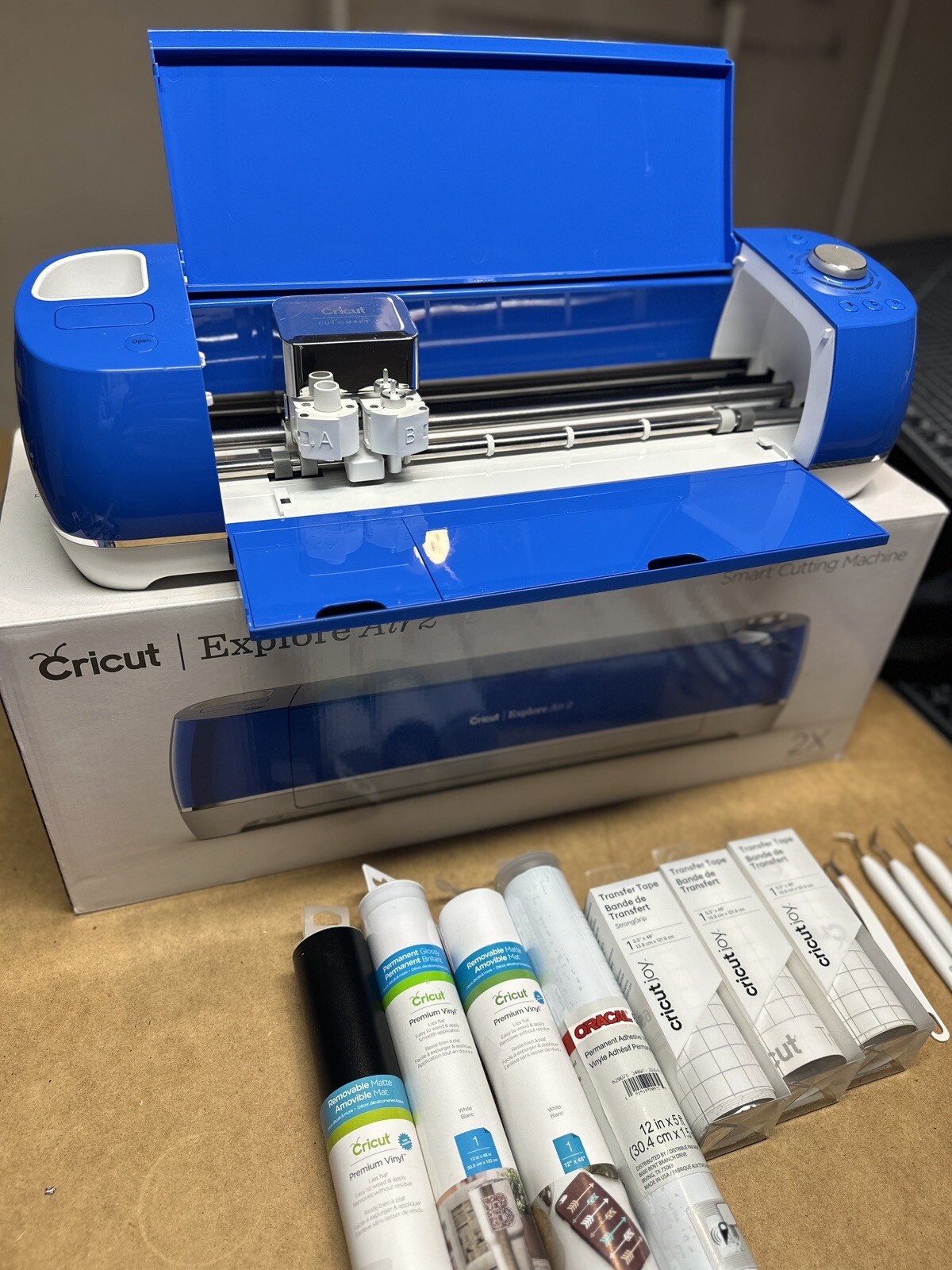 Cricut Explore Air 2 Die Cutting Machine Bundle 93573530944 eBay