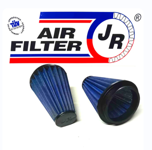 Filtre à Air Sport Conique Universel - Diamètre Entrée 75/76/77 Mm - Vert
