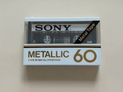 SONY METALLIC 60 Tape Cassette SEALED Japan Market