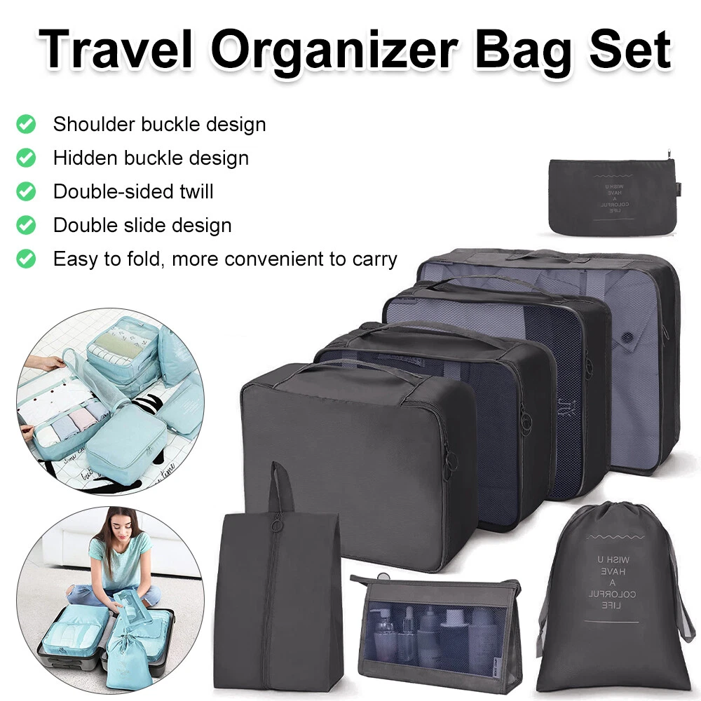 Luggage organiser bag sets sales