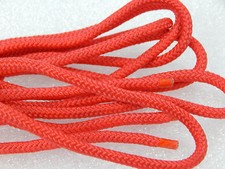 New Made In USA Red Round Shoe Laces Sneaker 3 Eyelet Working Class Strand