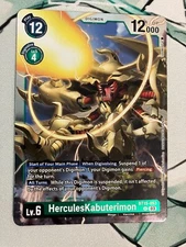 HerculesKabuterimon BT15-053 R Digimon CCG | Exceed Apocalypse NM