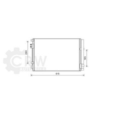 Condensateur Kia RIO