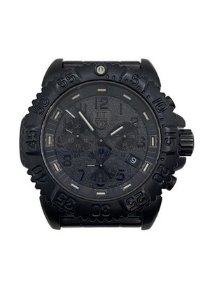 LUMINOX Navy Seal Colormark Chronograph Blackout Series 3180 Men's Watch G0511