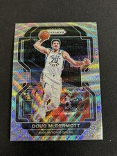 2021 Panini Prizm Doug McDermott #40 Silver Wave San Antonio Spurs