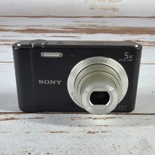 Sony Cyber-shot DSC-W800 20.1MP Compact Digital Camera Black 5x Zoom w/ Battery