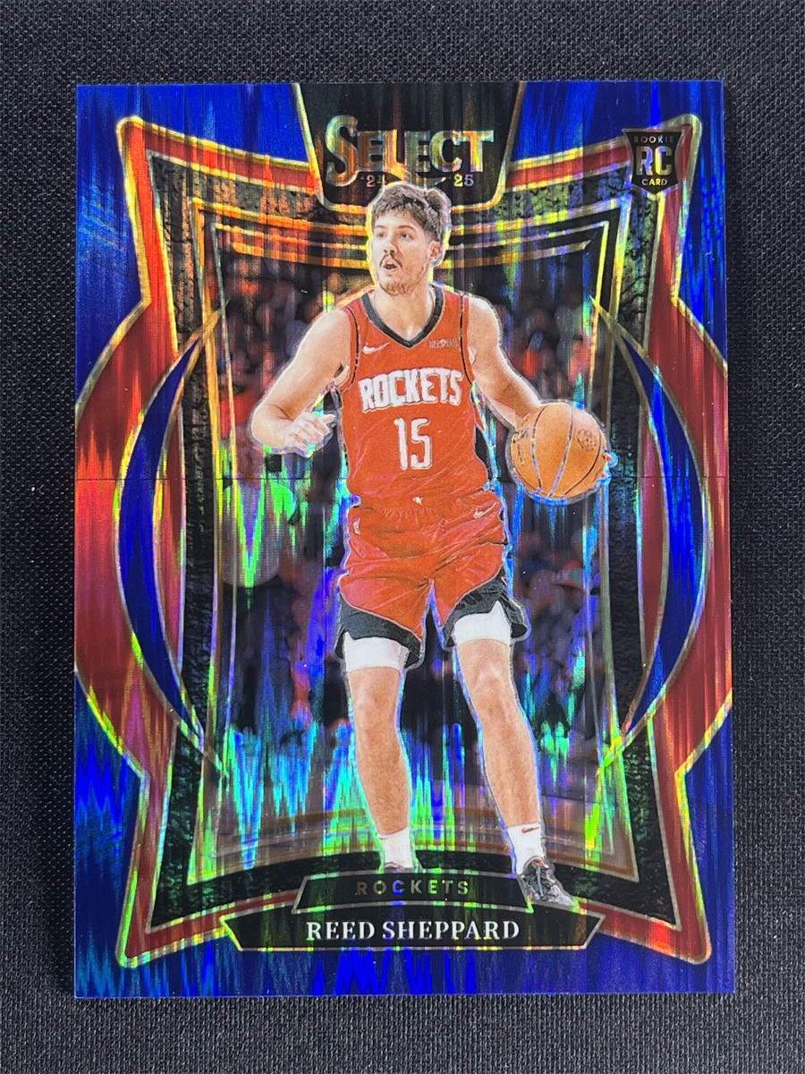 1/99 ≈1/1 2024-25 Panini Select Reed Sheppard #68 Concourse Blue Flash Rookie RC