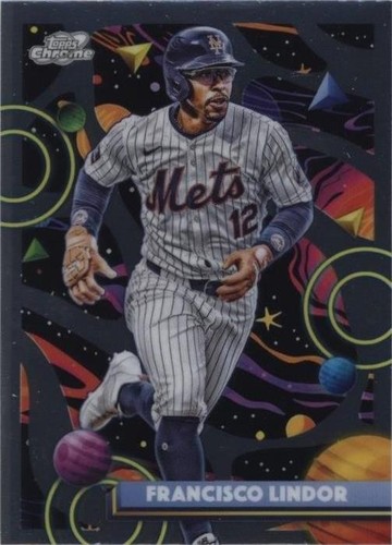 2025 Topps Cosmic Chrome Planetary Pursuit Sun Francisco Lindor 