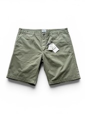 Barbour Neuston Mens Chino Shorts 42” 4XL Green Olive Smart Casual Big New Khaki