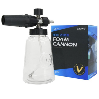 #ad Foam Cannon Adjustable 1.1L Soap Canister Viking Professional Spray Nozzle Liter $74.99