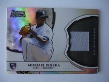 2011 Michael Pineda Mariners P Topps Bowman Sterling Relic Rookie Card  RRR-MP