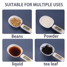 Digital Spoon Scale Food Kitchen Cooking Grain Powder Weight Measuring