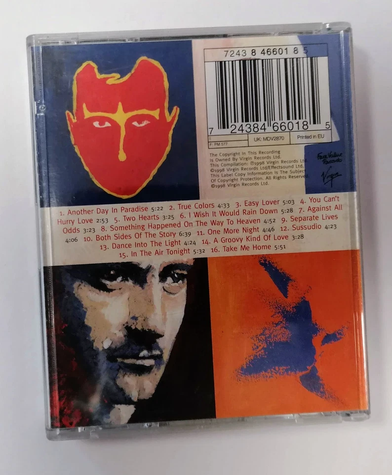 Phil Collins - Hits (MiniDisc Mini Disc MD Album, 1998) - Image 4 of 4