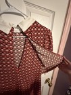 Forever 21 Retro Mod Geometric Peter Pan Collar Romper NWT Size Small — photo 6