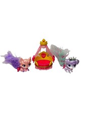 Disney Princess Palace Pets Furry Tail Friends Ariel  s Puppy Matey  Bed Lot 3