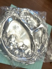 ARTHUR COURT - 3 Section Divided Child / Baby Plate -1998 New In Box