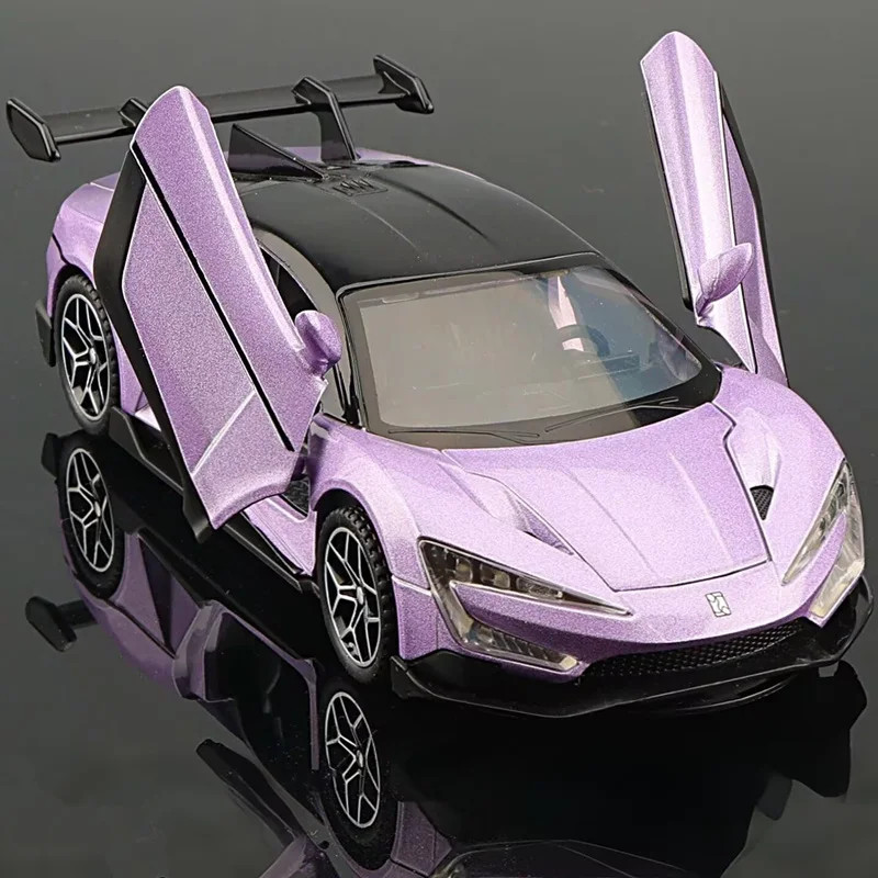 1/32 BYD Yangwang U9 Alloy Sports Car Model Diecast Racing