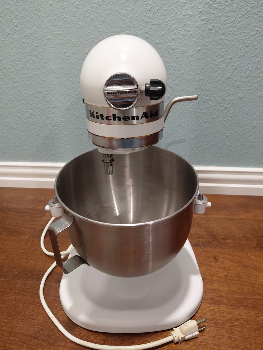 KitchenAid K5SS Heavy Duty Series 5qt Stand Mixer - White for sale