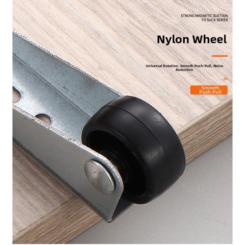 Sliding Door Rollers Silent Smooth Steel Rollers for Home and Office Doors - Zdjęcie 5 z 7