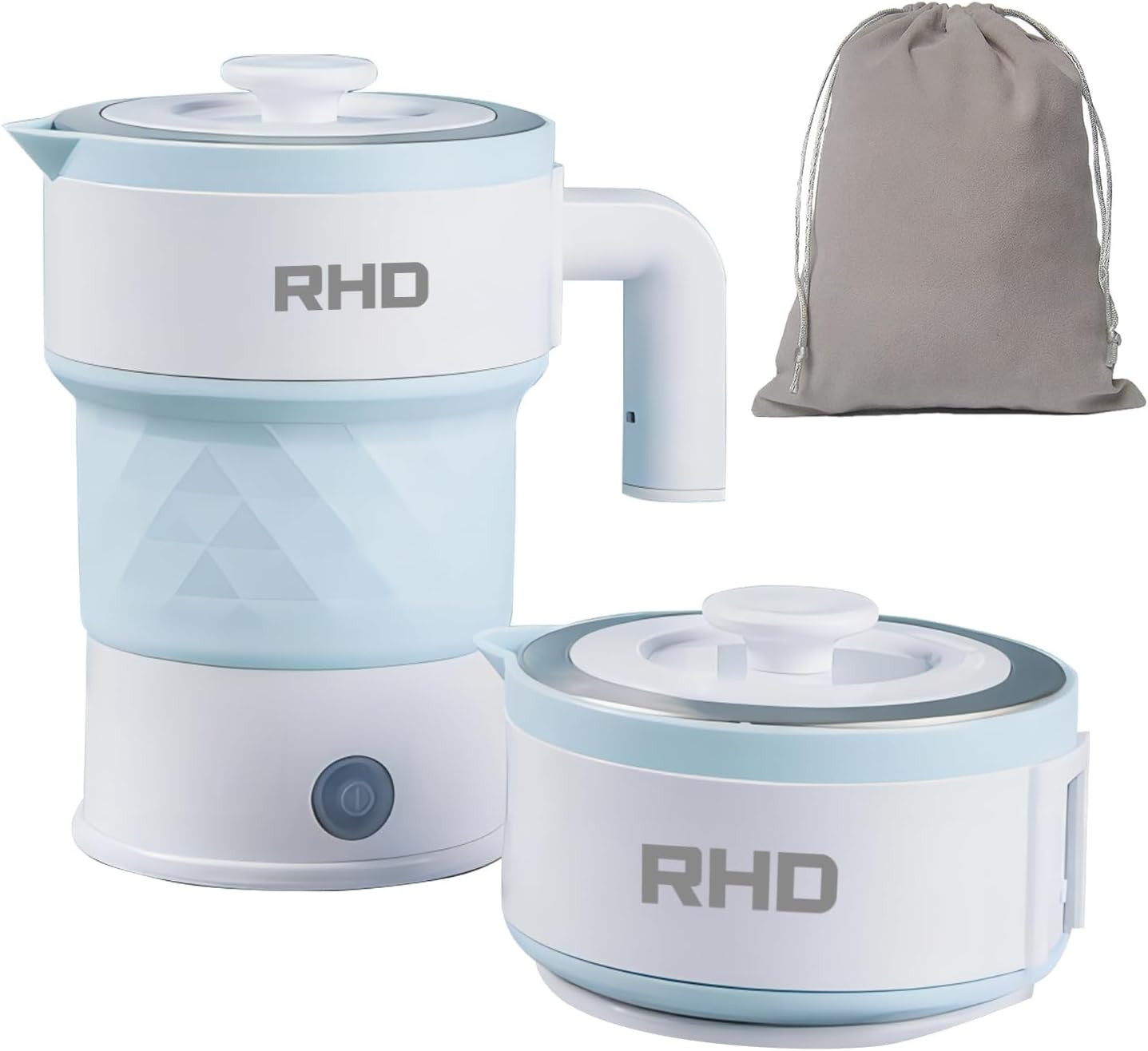 Smart Bollitore da Viaggio 0,7L Pieghevole | Fast Boil & Slim Design
