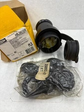 HUBBELL HBL2431SW TWIST-LOCK PLUG WATERTIGHT SAFETY SHROUD 20A 480V 3 PHASE