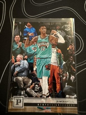 2019-20 Panini Chronicles - Ja Morant Platinum Rookie Card -  With Young Dolph