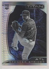 2022 Panini Chronicles Titan Hyper Prizm 228/299 Spencer Strider #18 1eh5
