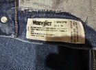 Wrangler 38x38 Denim Blue Jeans Boot Cowboy Cut Relaxed Fit Red Label 31MWZPW — photo 5