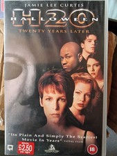 Halloween H20 VHS Big Case Ex Rental Big Box
