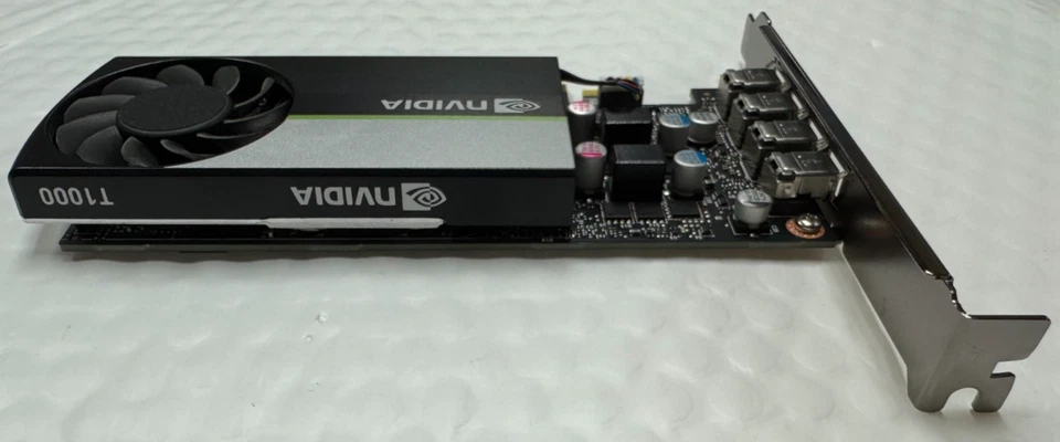 Nvidia Dell T1000 8GB GPU Graphics Video Card - Long Bracket  - DP/N: 0D408X - Image 2 of 4