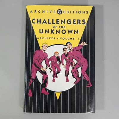 Challengers Of The Unknown Vol 1 DC Comics Archive Editions HC DJ Book 2003