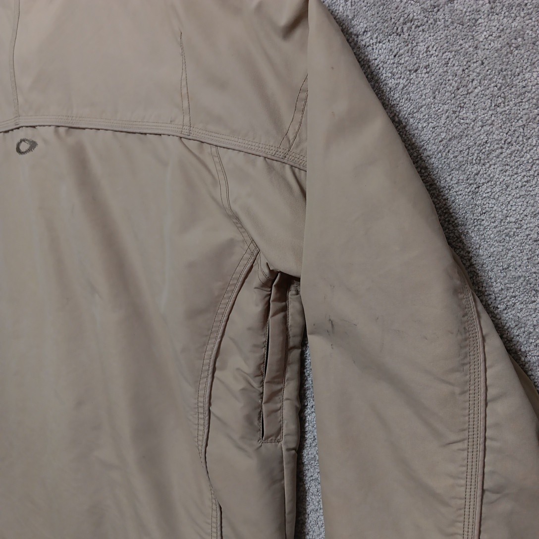 Oakley Software Jacket Men Large Beige Cream Full… - image 13
