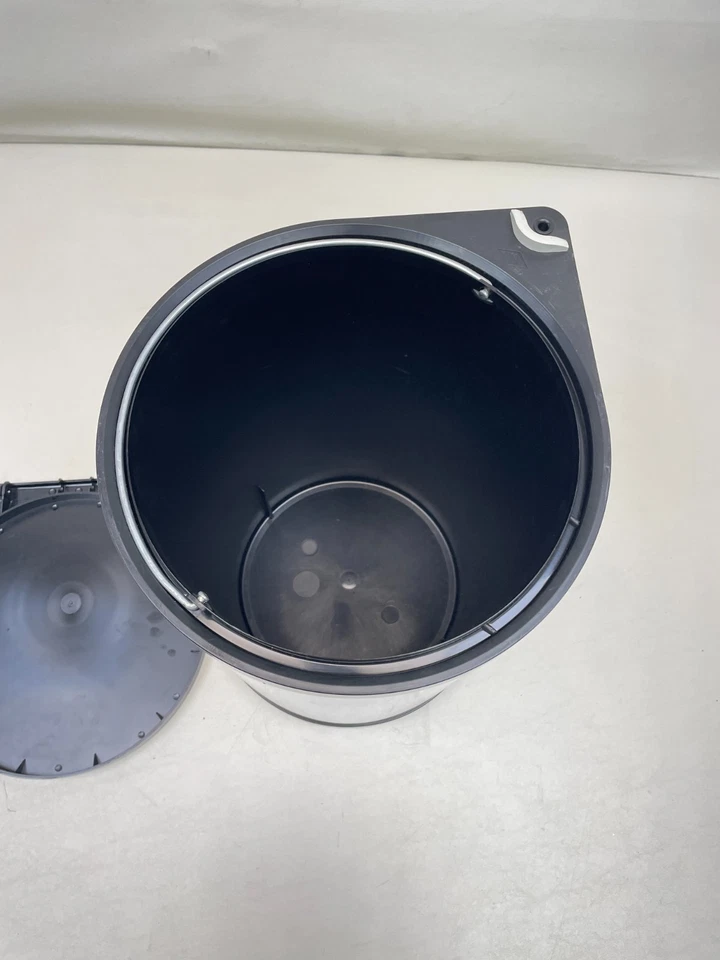 REV A ESTANTE 8-010314-15 ACERO INOXIDABLE 15L PIVOTE DEBAJO DEL FREGADERO CUBO DE BASURA Foto 4 de 4