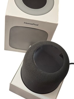 Apple HomePod 1. Generation Smart Lautsprecher - Siri - Space Grau A1639 - MQHW2B/A