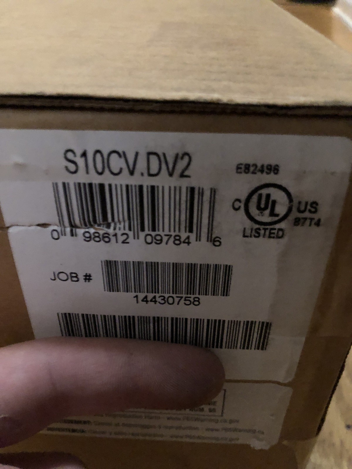 David Everywhere Cordless Upright Vacuum Cleaner NEW IN BOX! (Riccar Supralite)