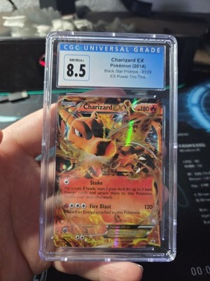Pokemon Charizard Ex XYPR29 Black Star Promos - CGC 8.5