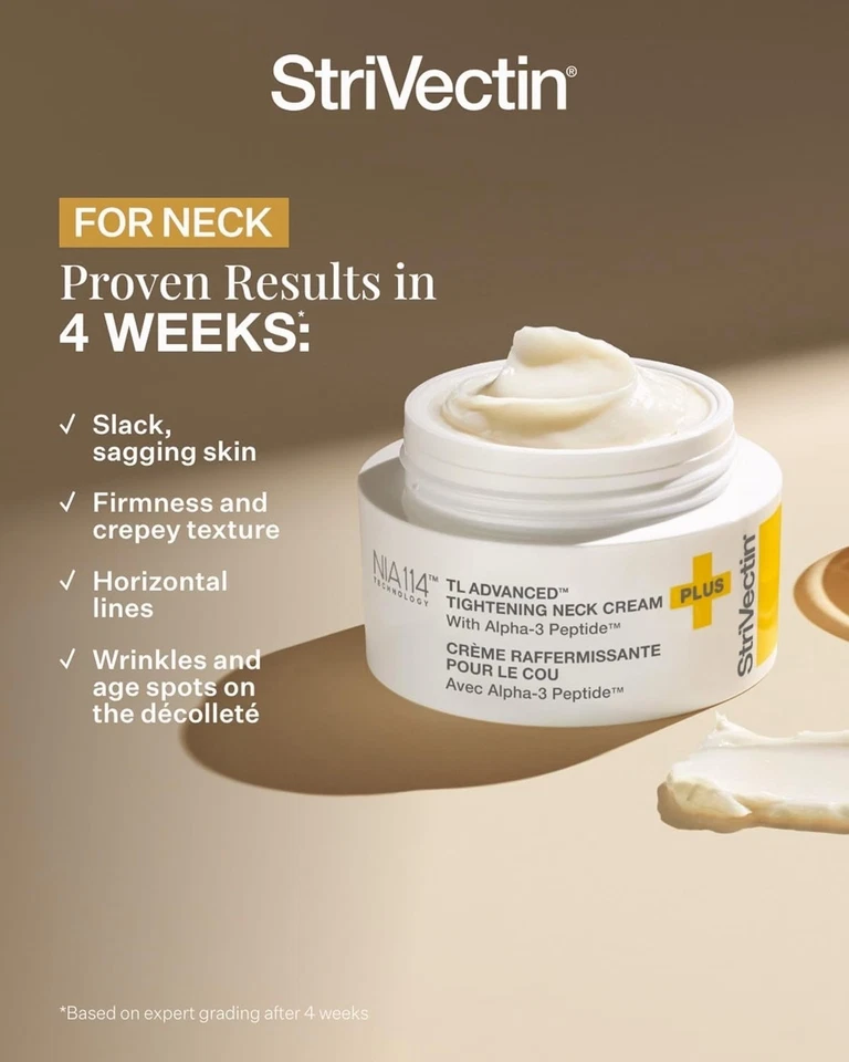 StriVectin Tighten & Lift Advanced Neck Cream PLUS with Alpha-3 Peptides 50ML - Image 4 of 4