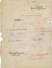 Joseph Hayes DESPERATE HOURS Author's original typescript for the novel #124202