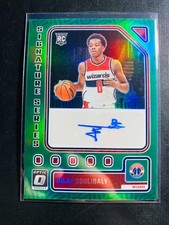 2023-24 Donruss Optic Signature Series Bilal Coulibary RC Auto Green Prizm