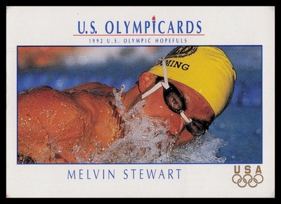 1992 Impel Olympicards: 1992 U.S. Olympic Hopefuls #71 Melvin Stewart