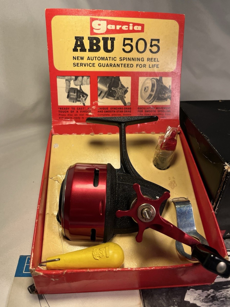 Vintage “NEW UNUSED” Abu Garcia 505 Reel, Complete with Box