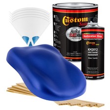 Hot Rod Flatz Cosmic Blue Metallic Gallon Kit Urethane Flat Auto Car Paint Kit Hot Rod Flatz Cosmic Blue Metallic Gallon Kit Urethane Flat Auto Car Paint Kit