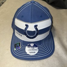 Indianapolis Colts Reebok Sideline Stretch Fit Cap Hat Size L/XL NEW