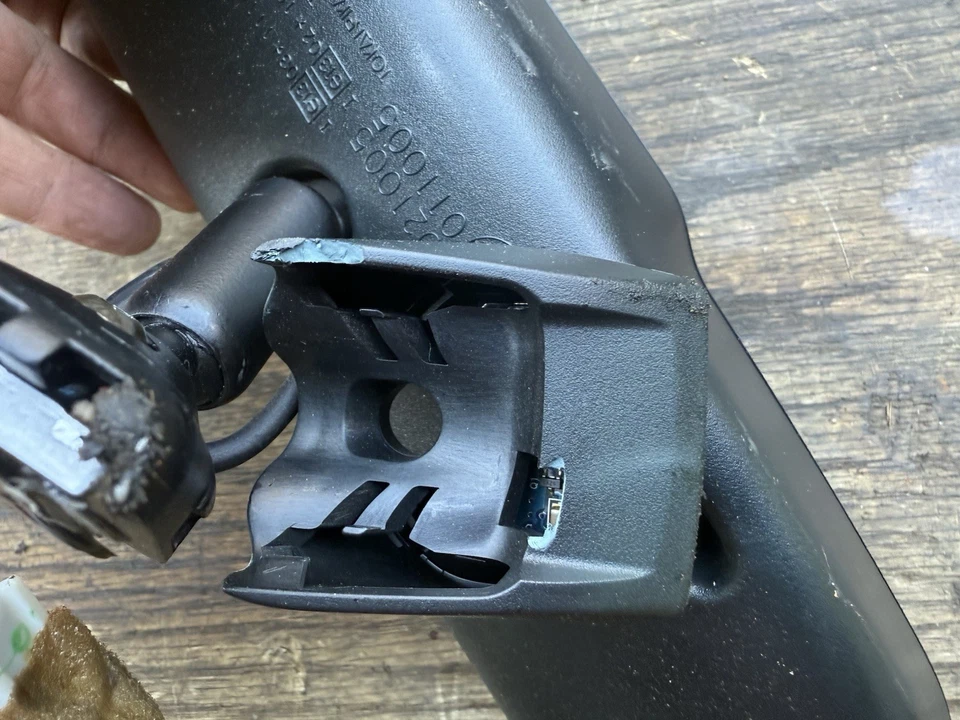 2006 - 2009 LEXUS IS250 IS350 AUTO DIM REAR VIEW MIRROR HOMELINK COMPASS OEM - Image 4 of 4