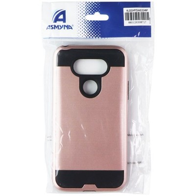 Asmyna Doppeltes Schutz Case Für LG G5 - Roségold / Schwarz